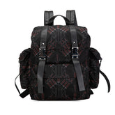 ヴァレンティノ ラブ ブレード リュック バックパック ブラック マルチカラー ナイロン レザー メンズ VALENTINO 【中古】